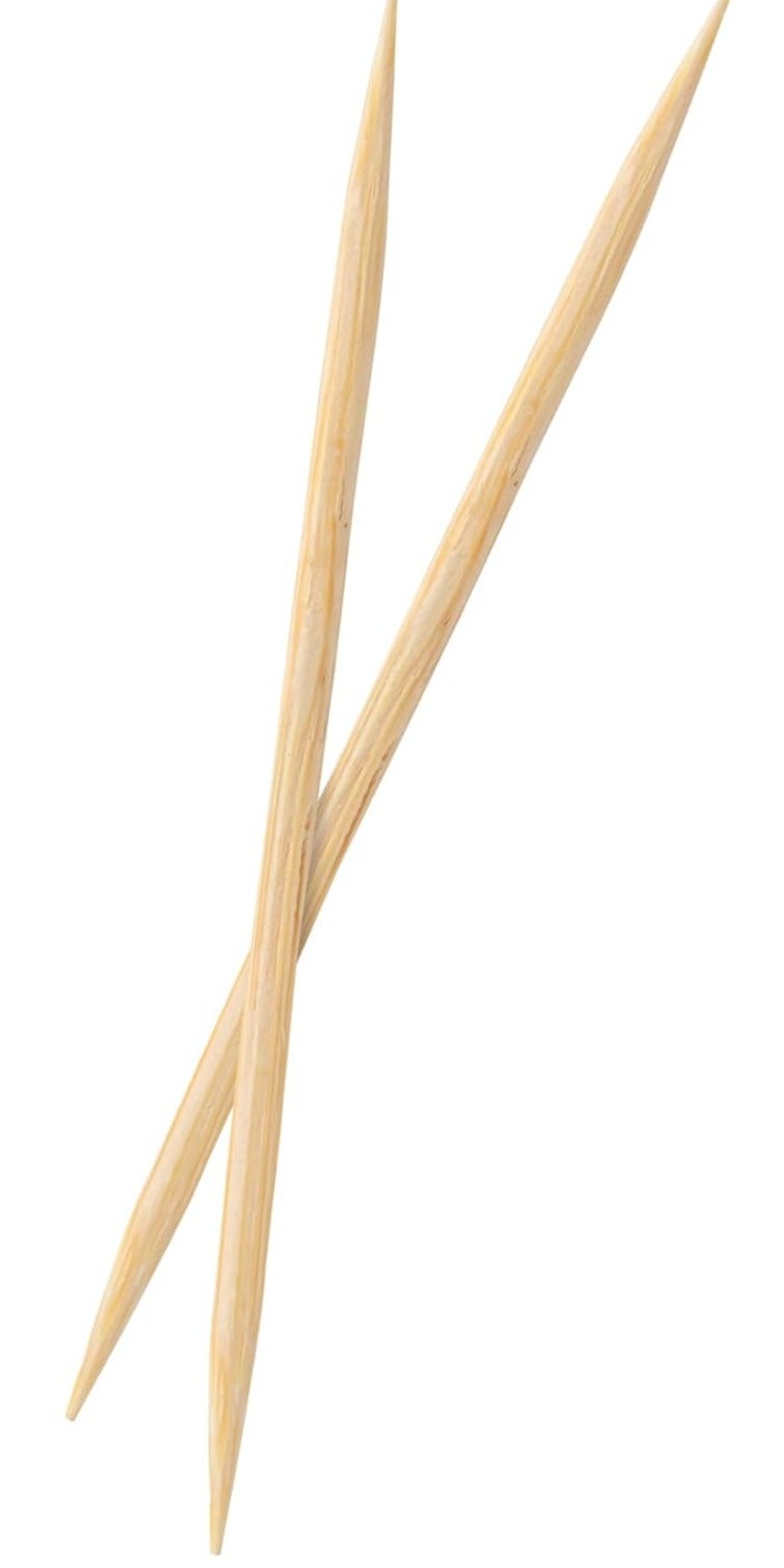 Natural wooden toothpicks - 5 packs for daily use and personal hygiene. - Image 1